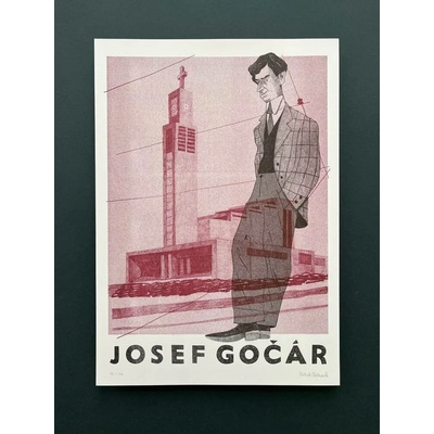 Plakát - Josef Gočár - A3 (800,-Kč) - dva druhy
