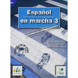 Espanol en marcha 3 - pracovní sešit + CD | Carmen Sardinero (ISBN: 9788497782425)