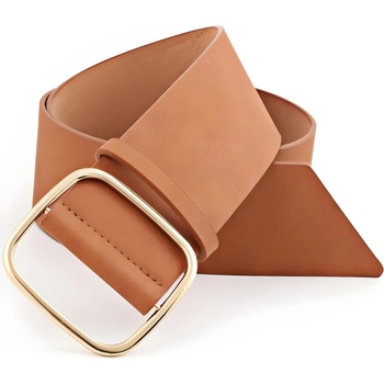 HARAHU Широк колан me-12526 - Кафяво / Златно kp12526 (me-12526)