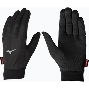 Mizuno Ръкавици за бягане Mizuno Wind Guard черни