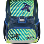 Herlitz Ученическа чанта-раница Loop, празна, Funky Ninja - Herlitz