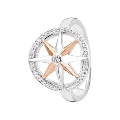 Ti Sento Дамски сребърен пръстен Ti Sento 12155ZR (12155ZR)