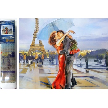 Norimpex - Puzzle Diamant painting: Couple in love 30x40cm - 1 - 39 piese
