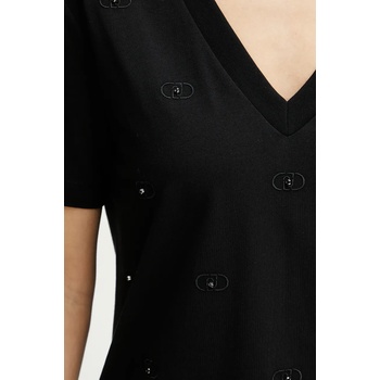 LIU JO Рокля Liu Jo в черно къса със стандартна кройка TA5192 JS088 (TA5192.JS088)