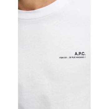 APC Памучна тениска A. P. C. Standard Item Gots (COHBO.M26404.TAG)