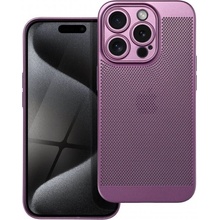 Pouzdro Breezy Air Case Apple iPhone 15 PRO fialové