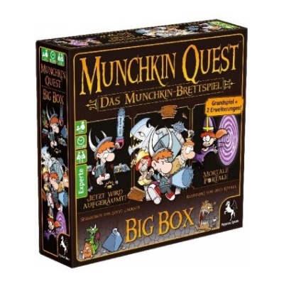 Pegasus Spiele GmbH Munchkin Quest: Das Brettspiel, 2. Edition