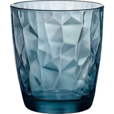 Bormioli Rocco Sklenice Diamond modrá 6 x 305 ml