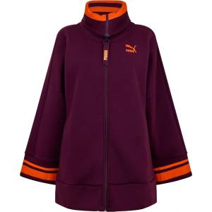 PUMA Дамски суичър Puma Puma (8) Tipping Fz Hoody Winetas Womens - Purple