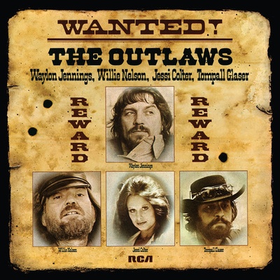 JENNINGS, WAYLON & WILLIE - WANTED! THE OUTLAWS LP