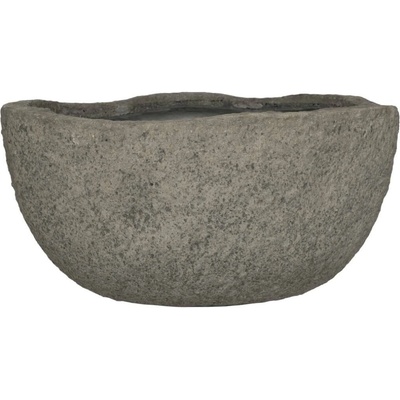 Pottery Pots Kvetináč Mt. Francis, sivý diorit, 59 x 29 cm
