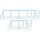 Bestway Steel Pro 4 x 2,11 x 0,81 m 56405