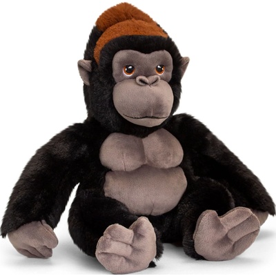 Keel Toys Eкологична плюшена играчка Keel Toys Keeleco - Горила, 20 cm (SE6174)