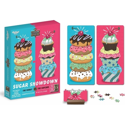 RIDLEY'S GAMES Duel Sladké zúčtovanie Donut vs Cupcake 2x70 dielov