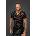 Noir Handmade H071 Leopard Flock V-Neck T-Shirt L