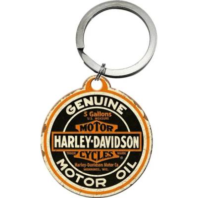 Prívesok na kľúče Harley Davidson Genuine Motor Oil