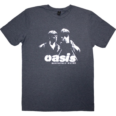 Oasis Definitely Maybe Photo Stencil Navy Blue M Риза (OASTS40MN02)