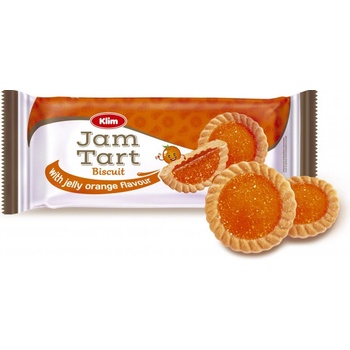 KLim Jam Tart sušenky s pomerančovou náplní 235 g