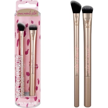 Real Techniques Комплект Duo Real Techniques Animalista Duo четка за пудра 2 бр