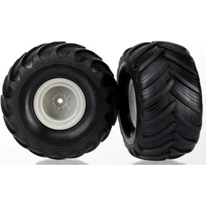 Traxxas колело 1.5/2.2", сив диск, гума Terra Groove (чифт)
