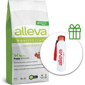 Alleva SP EQUILIBRIUM куче чувствителен агнец кученце всички породи 12 кг + термобутилка безплатно