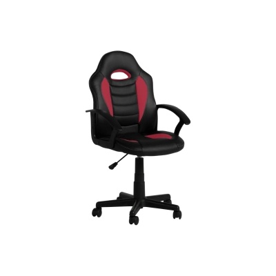 Carmen Детски стол Carmen 7526 - черно-червен