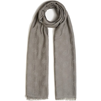 Guess Ninette Jacquard текстилен шал сив 8 x 180 за жени