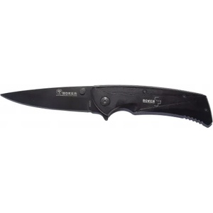  Сгъваем полуавтоматичен нож boker b075 - черен, 210/89