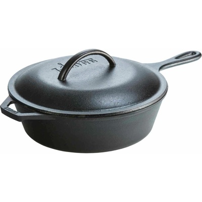 Lodge Pánev na soté 26 cm, 3 l, s poklicí, litina