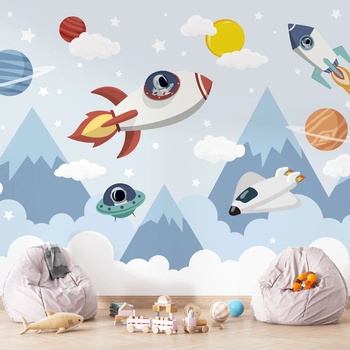 Image 1 of Art Gift Decor Фототапет - Ракети и совалки