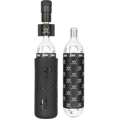 Peaty´s Holeshot Co2 Pumpa + Bombičky 2 Ks - Mtb Цвят: черен