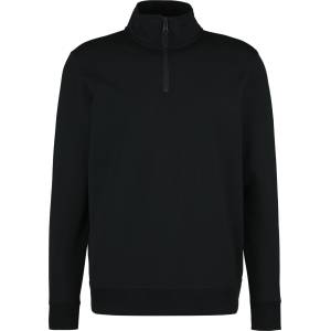Stoic Мъжки вълнен пуловер Stoic MerinoFleece335 MMXX. Lulea Half Zip Merino jumper - Black (005-5597-0113)