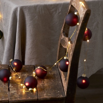 EGLO 411559 - LED гирлянд BLISS 22xLED/3xAA 2, 6m топла бяла (EG411559)