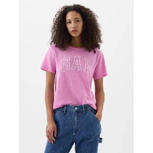 GAP Тениска с логото на GAP GAP | Rozov | ЖЕНИ | XXS - zoot - 58,66 лв