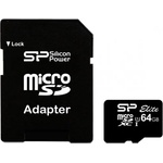 Silicon Power microSDXC Elite 64GB C10/U1/UHS-I SP064GBSTXBU1V10SP