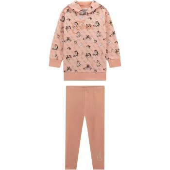 Guess Комплект за мини момиче в цвят праскова с туника и клин Guess