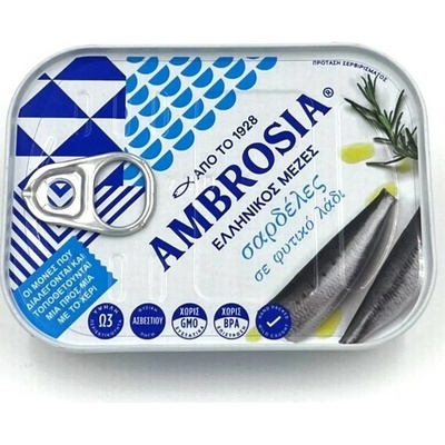 Vialco Ambrosia sardinky v rastlinnom oleji 100 g
