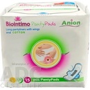 Hygienické vložky Biointimo aniónové vložky intimky s krídelkami 15 ks
