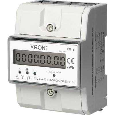 Orno 80A, 4,3 moduly, DIN TH-35mm