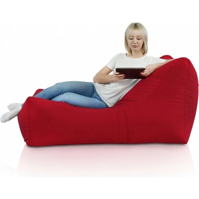 Intermedic SK sedací vak Atény Plyš Červený