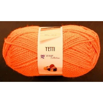 Vlnap příze Yetti_50011 Neon oranžová