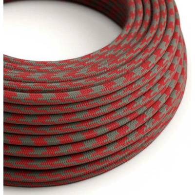Creative Cables RP28 3x0,75mm² ohnivě červená a šedá 1 m
