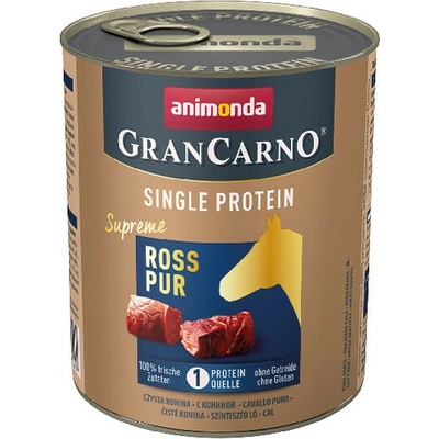 Animonda GranCarno Single Protein Supreme Konské čisté 800 g