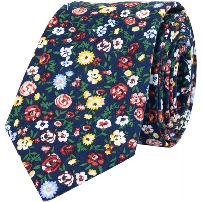 Bubibubi kravata Meadow tmavomodrá