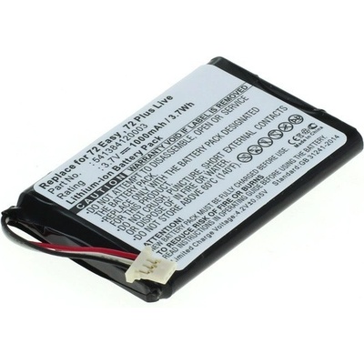 VHBW Baterie pro Navigon 72 Easy / 72 Plus / 72 Premium, 1000 mAh - neoriginální – Hledejceny.cz