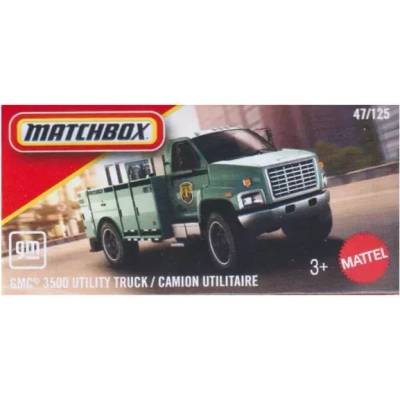 Mattel Matchbox: Играчка количка в кутия GMC 3500 сервизен камион (JHR22)