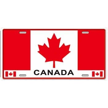 Ceduľa značka Canada