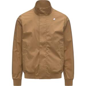 K-Way Мъжко ежедневно яке K-Way Arsene Cotton 3Layers Casual jacket - Brown Bistre - размер M (003-3613-0111)