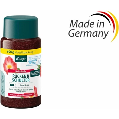 Kneipp Back & Shoulder sůl do koupele 600 g