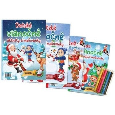 Foni Detské vianočné aktivity a maľovanky book